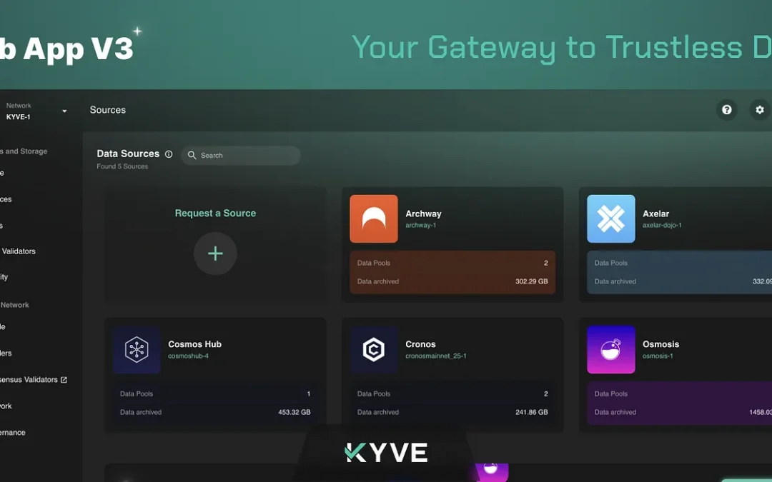 webapp KYVE